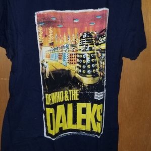 Doctor Who & the Daleks t shirt